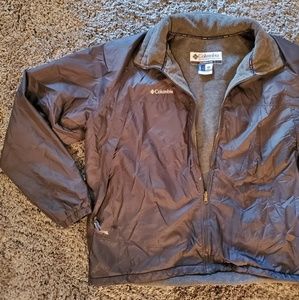 Columbia lightweight fleece lined mens jacket XXL